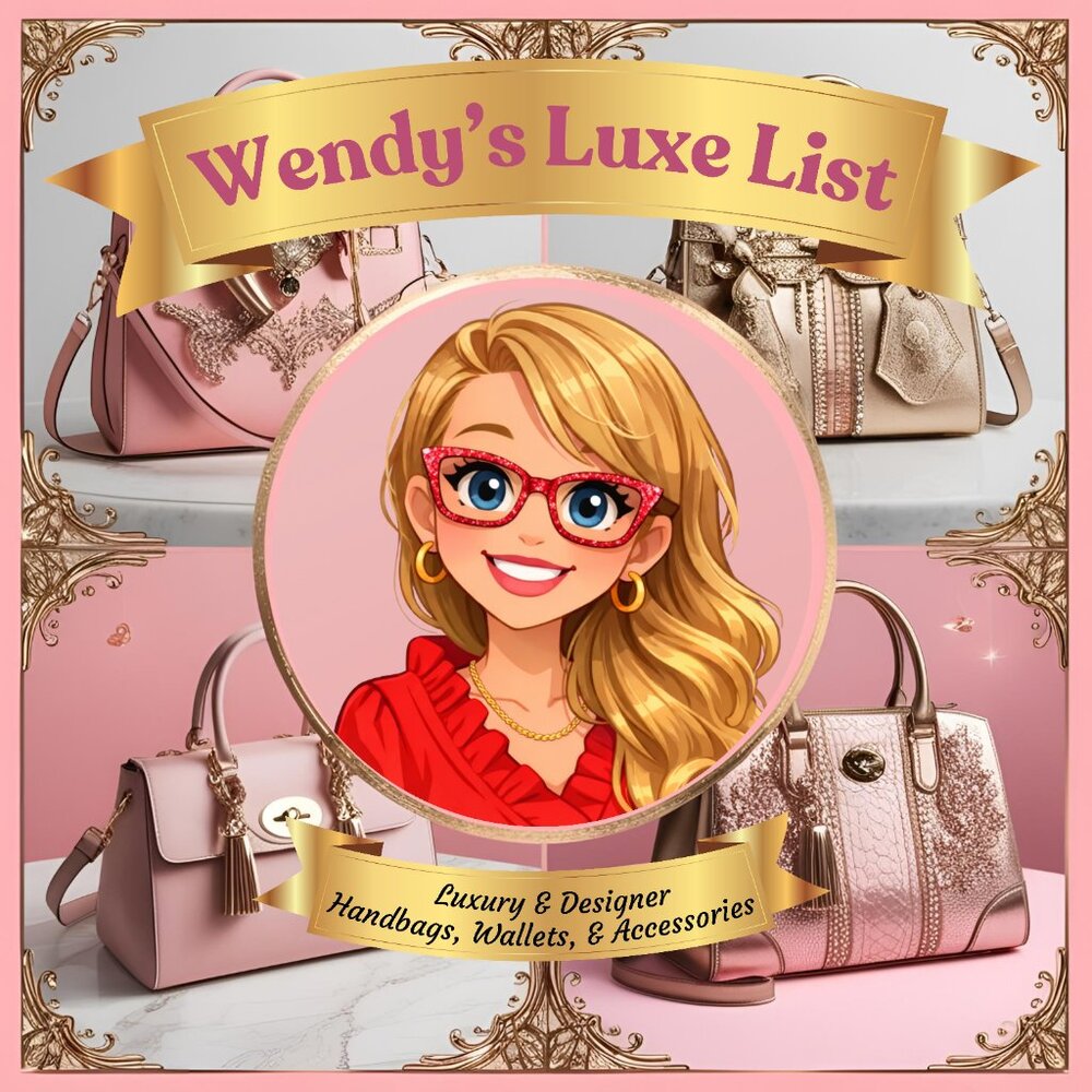 WENDY'S LUXE LIST: HANDBAG MUST-HAVES (Live Show Flyer)